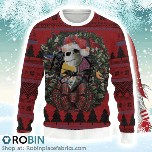 The Nightmare Before Christmas Jack Skellington Jack Skellington Gift Fan Ugly Sweater