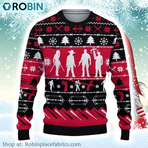 The Walking Dead Christmas Ugly Sweater