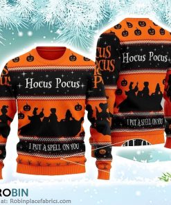 The Witch I Put A Spell On You Christmas Ugly Sweater 3D Printed