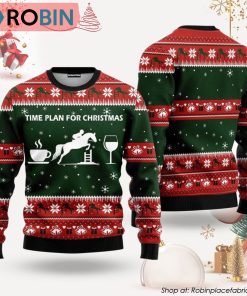 Time Plan For Ugly Christmas Sweater