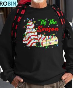 tis-the-season-christmas-tree-cakes-debbie-xmas-ugly-christmas-sweatshirt-1