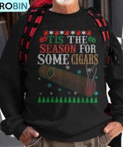 tis-the-season-for-some-cigars-ugly-christmas-cigar-lover-ugly-christmas-sweatshirt-1