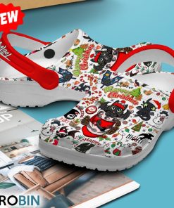 Toothless Merry Christmas 3D Print Classic Crocs