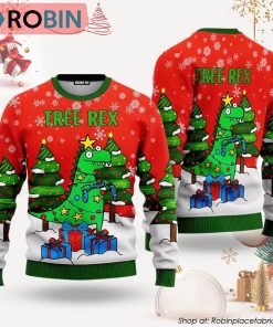 Tree Rex Ugly Christmas Sweater