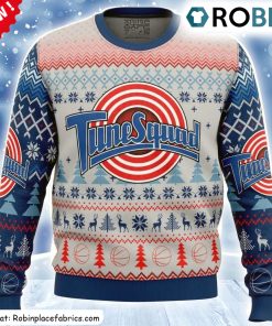 Tunesquad Space Jam Ugly Christmas Sweatshirt, Sweater