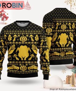 Turkey Thanksgiving Ugly Christmas Sweater