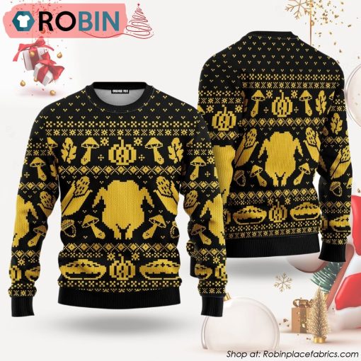 Turkey Thanksgiving Ugly Christmas Sweater