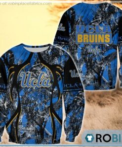 UCLA  Hunting Pattern All Over Print Sweatshirt