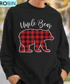 uncle-bear-pajama-red-buffalo-xmas-family-christmas-ugly-christmas-sweatshirt-3