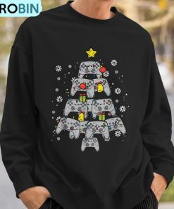 video-game-controller-christmas-tree-xmas-boy-youth-n-ugly-christmas-sweatshirt-3