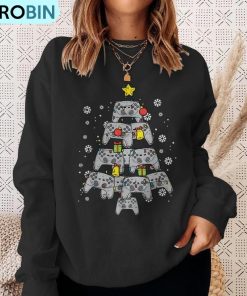 video-game-controller-christmas-tree-xmas-boy-youth-n-ugly-christmas-sweatshirt-4