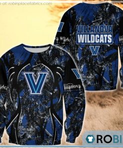 Villanova Wildcats Hunting Pattern All Over Print Sweatshirt
