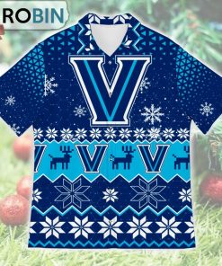 Villanova Wildcats Ugly Christmas Design Short Sleeve Shirt Villanova Wildcats Ugly Christmas Design Short Sleeve Shirt