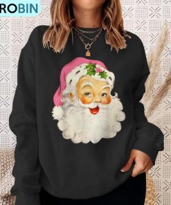 vintage-pink-santa-claus-pink-christmas-pink-pajamas-xmas-ugly-christmas-sweatshirt-4