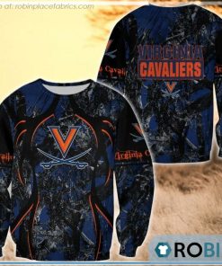 Virginia Cavaliers Hunting Pattern All Over Print Sweatshirt