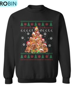 Vizsla Christmas Dog Lover Ugly Sweater Xmas Tree Ugly Christmas Sweatshirt Vizsla Christmas Dog Lover Ugly Sweater Xmas Tree Ugly Christmas Sweatshirt