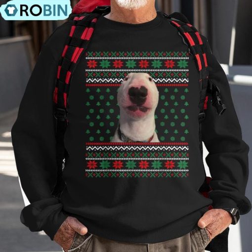 Walter Dog Meme Ugly Christmas Sweater Xmas Pajama Ugly Christmas Sweatshirt