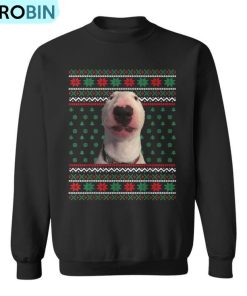 Walter Dog Meme Ugly Christmas Sweater Xmas Pajama Ugly Christmas Sweatshirt