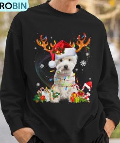 westie-reindeer-family-matching-christmas-pajamas-dog-xmas-ugly-christmas-sweatshirt-3