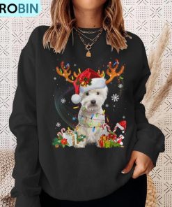 westie-reindeer-family-matching-christmas-pajamas-dog-xmas-ugly-christmas-sweatshirt-4