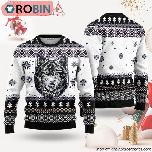 Wolf Ugly Christmas Sweater