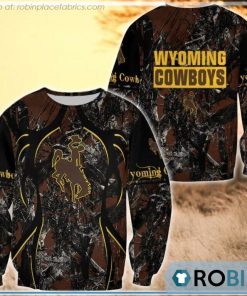 Wyoming Cowboys Hunting Pattern All Over Print Sweatshirt