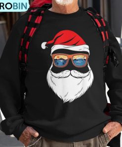 xmas-christmas-in-july-summer-santa-ugly-christmas-sweatshirt-1