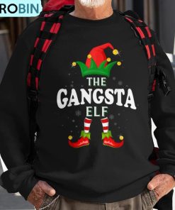 xmas-gangsta-elf-family-matching-christmas-pajama-ugly-christmas-sweatshirt-1