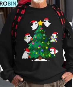 xmas-ghost-decorate-christmas-tree-matching-family-christmas-ugly-christmas-sweatshirt-1