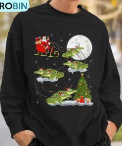 xmas-lighting-tree-santa-riding-alligator-christmas-ugly-christmas-sweatshirt-3