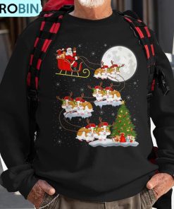 xmas-lighting-tree-santa-riding-hamster-christmas-ugly-christmas-sweatshirt-1