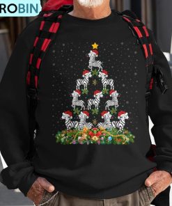 zebra-xmas-tree-santa-hat-zebra-christmas-ugly-christmas-sweatshirt-1