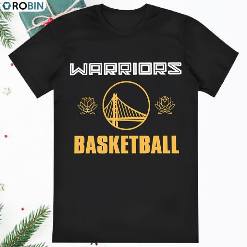 47 Mens 2022 23 City Edition Golden State Warriors Black Backer T Shirt