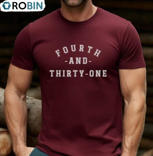 4th And 31 Shirt, Alabama Win Football Unisex Hoodie, Sweatshirt