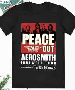 Aerosmith 2023 2024 Peace Out Farewell Tour With The T Shirt