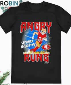 Angry Runs San Francisco 49ers Christian Mccaffrey Shirt