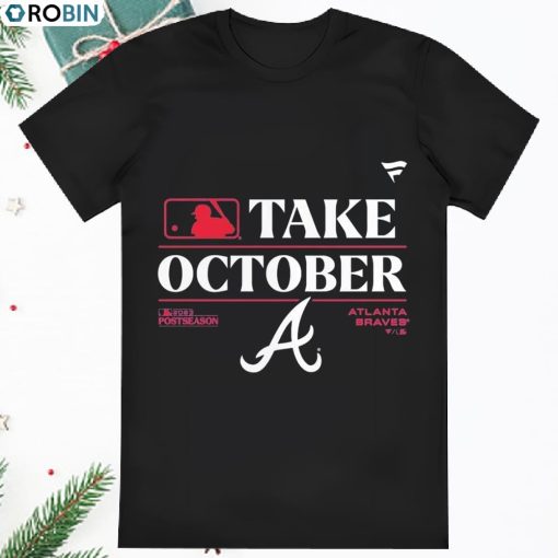 Atlanta Braves 2023 Postseason Locker Room T Shirt