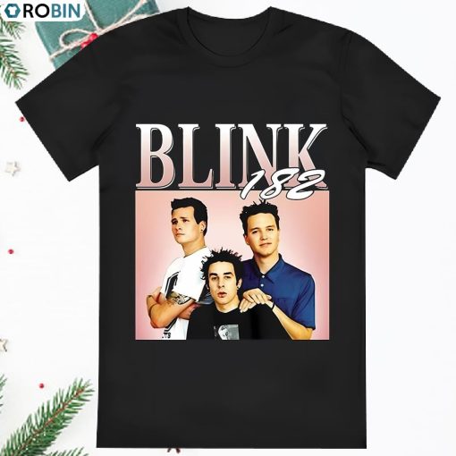 Blink 182 The World Tour 2023 2024 T Shirt