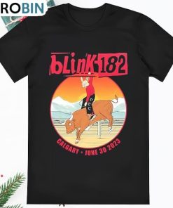 Blink 182 World Tour Calgary June 30, 2023 Shirt
