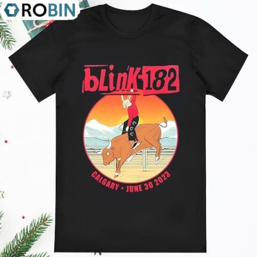 Blink 182 World Tour Calgary June 30, 2023 Shirt