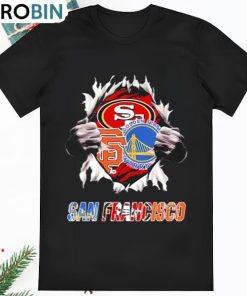 Blood Inside Me San Francisco 49ers And San Francisco Giants And T Shirt