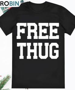 Boomin Young Thug Wearing Free Thug Shirt