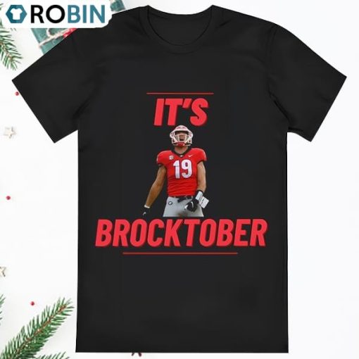 Brock Bowers Its Brocktober T Shirt