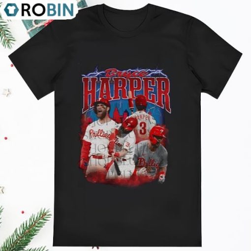 Bryce Harper Vintage 90s Bootleg Tee Shirt