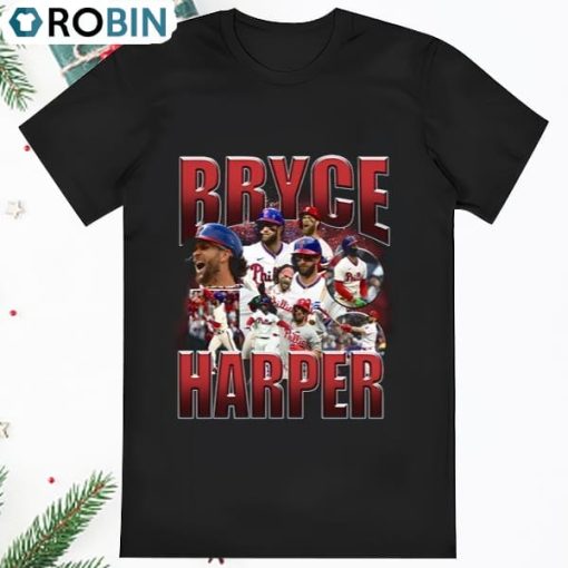 Bryce Harper Vintage Bootleg Style T Shirt