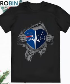 Buffalo Bills And Dallas Cowboys in My Heart Shirt