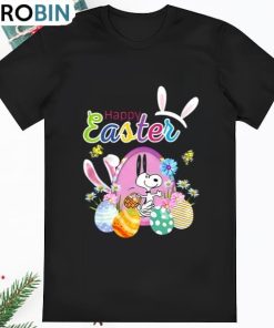 Bunny Egg House Snoopy Easter Shirt