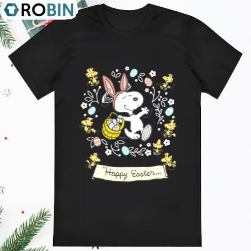 Bunny Snoopy Happy Easter Shirt