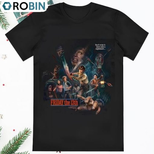 Camp Blood Nightmare Friday The 13th T Shirt