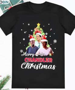 Chandler Bing Matthew Perry Dusan Cinkota Merry Christmas Tree T Shirt